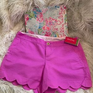 ❌❌SOLD❌❌NWT Lilly Pulitzer Buttercup Shorts “Amethyst”